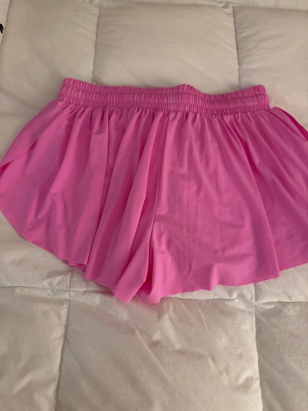 Luogongzi pink skirt shorts large  with Drawstring - Picture 5 of 5